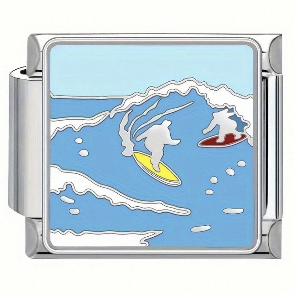 Wavechaser Friends Charm