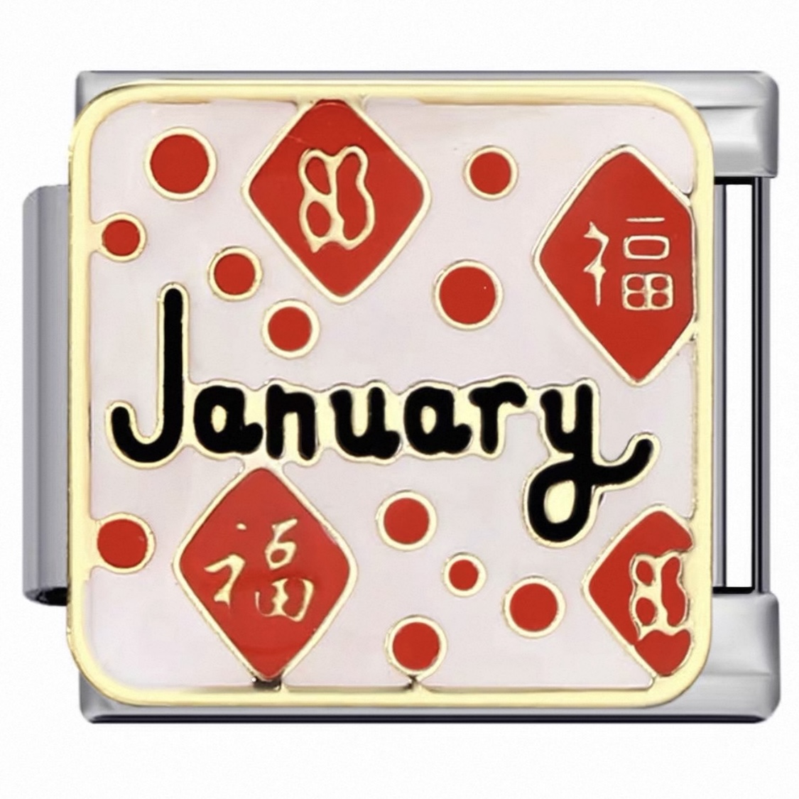 Lucky Red January Charm