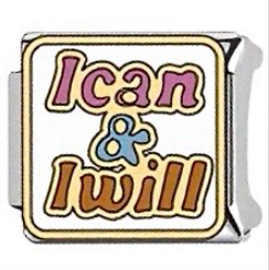 I Can & I Will Charm